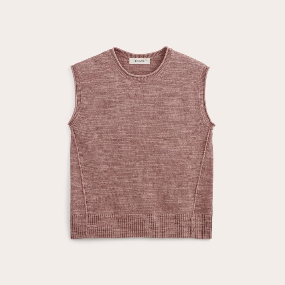 Everlane Women's Muscle Sweater  Size Medium, Cotton/Linen
